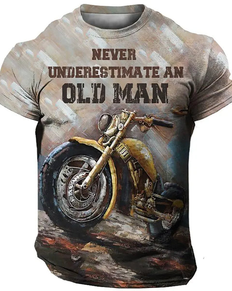 Vintage American Biker Breathable Tees