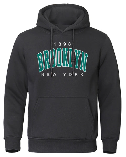 1898 Brooklyn New York Printed Men's Hoody