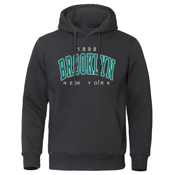 1898 Brooklyn New York Printed Men's Hoody