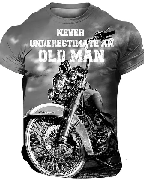 Vintage American Biker Breathable Tees