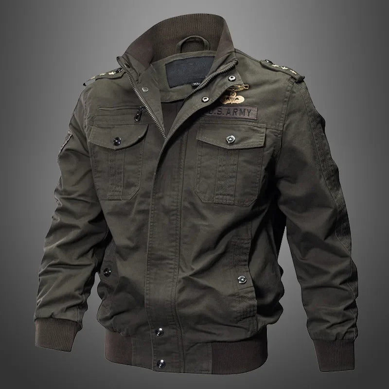 Winter  High Quality  Multi-pocket Cargo Jackets