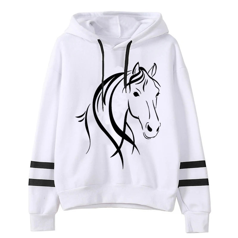 Women’s Clothing Horse Hoodies High Street wear