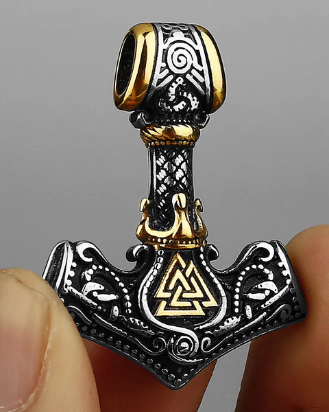 Nordic Pirates Odin  Retro Pendant