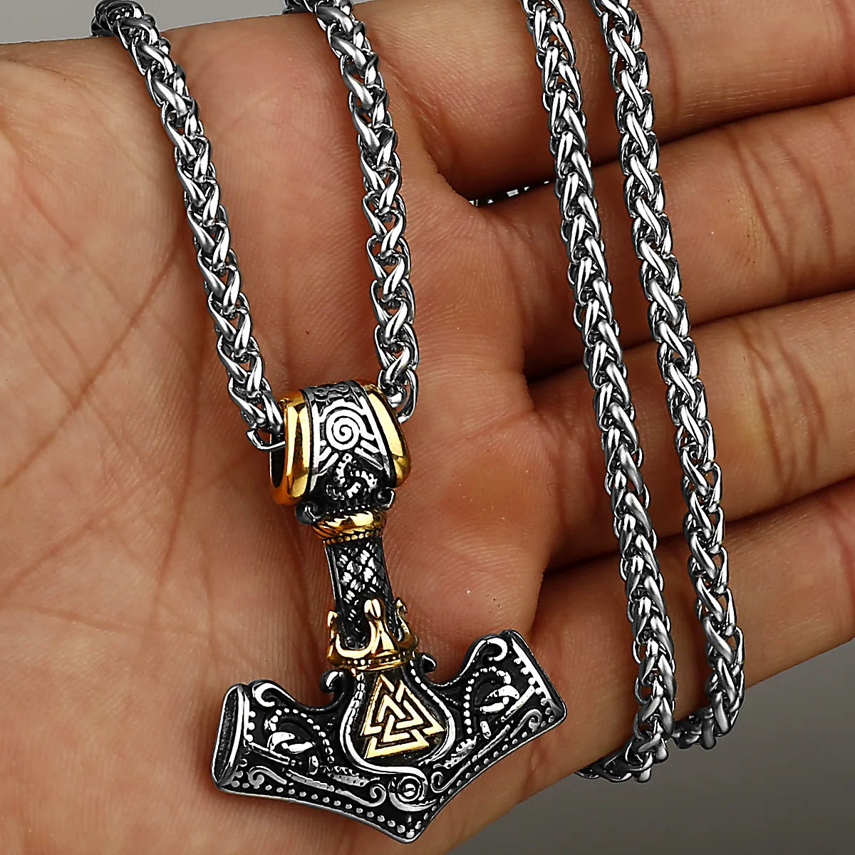 Nordic Pirates Odin  Retro Pendant