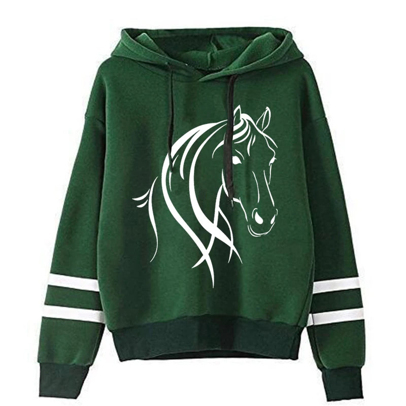 Women’s Clothing Horse Hoodies High Street wear