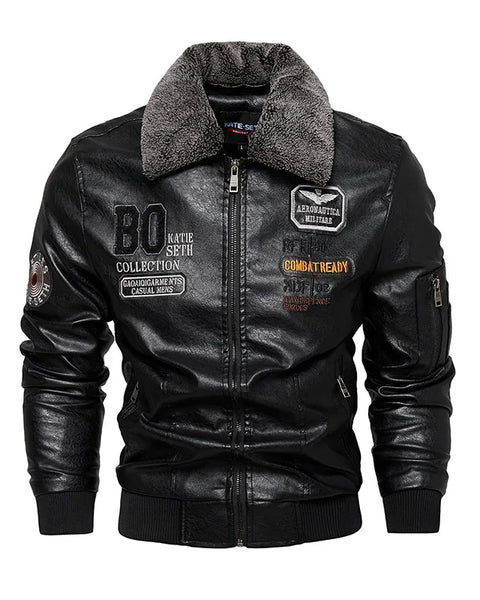 Motorcycle Jacket For Men In Autumn/Winter