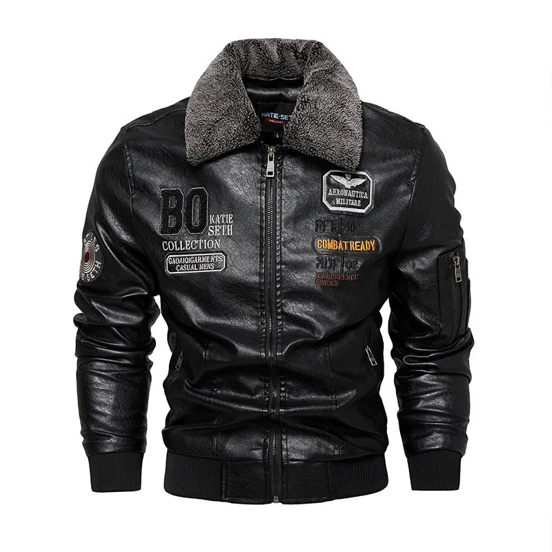 Motorcycle Jacket For Men In Autumn/Winter