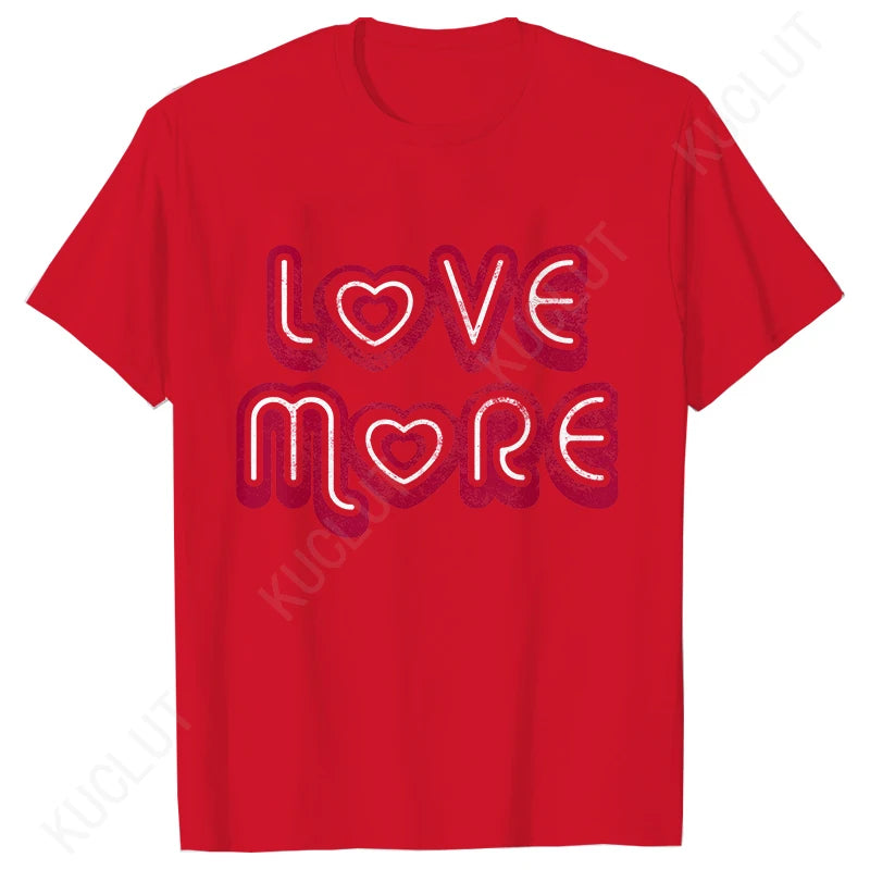 Womens Valentines Shirts Cute Heart T Shirts Funny Valentines Day Tees for Ladies Short Sleeve Clothes Summer Fashion T-shirts