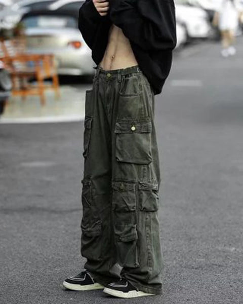 Multi-pocket Cargo Pants