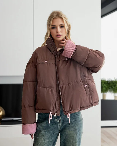 Thick Warm Soft Puffer Snow Wear Jackets