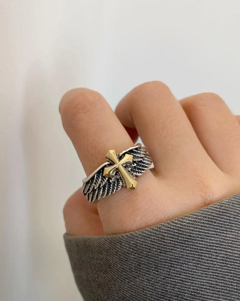 Retro Adjustable Ring Handmade Rock  for  Unisex