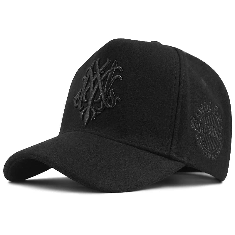 Men Winter Trucker  Embroidered  Hat