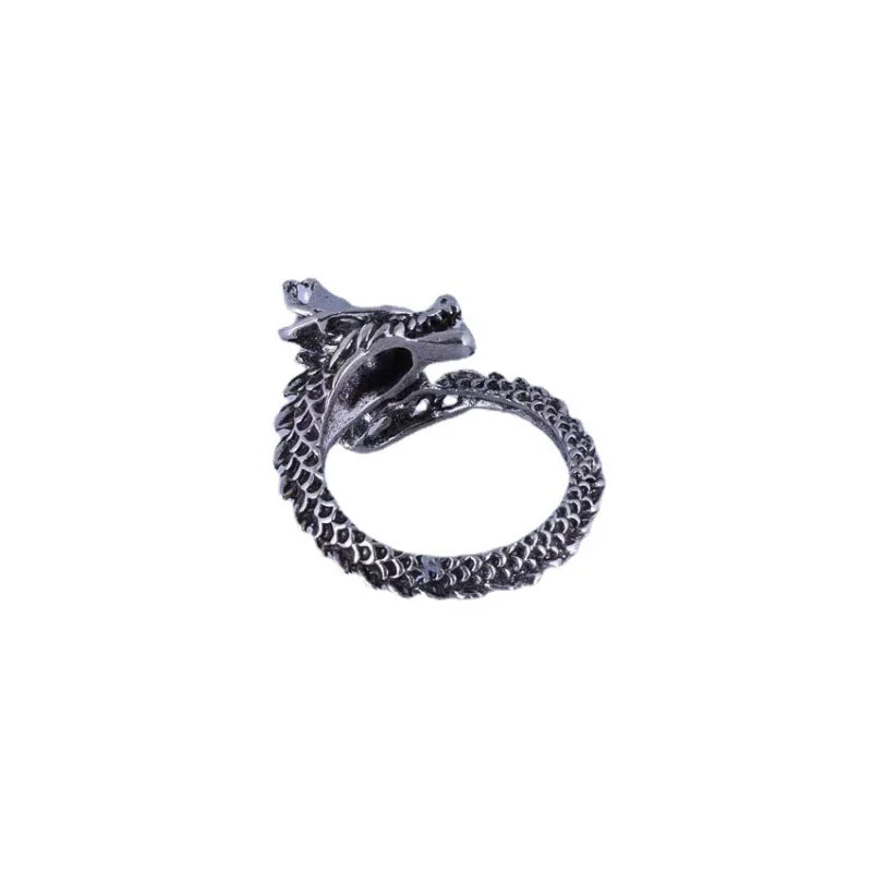 Vintage Retro  Dragon Adjustable Rings