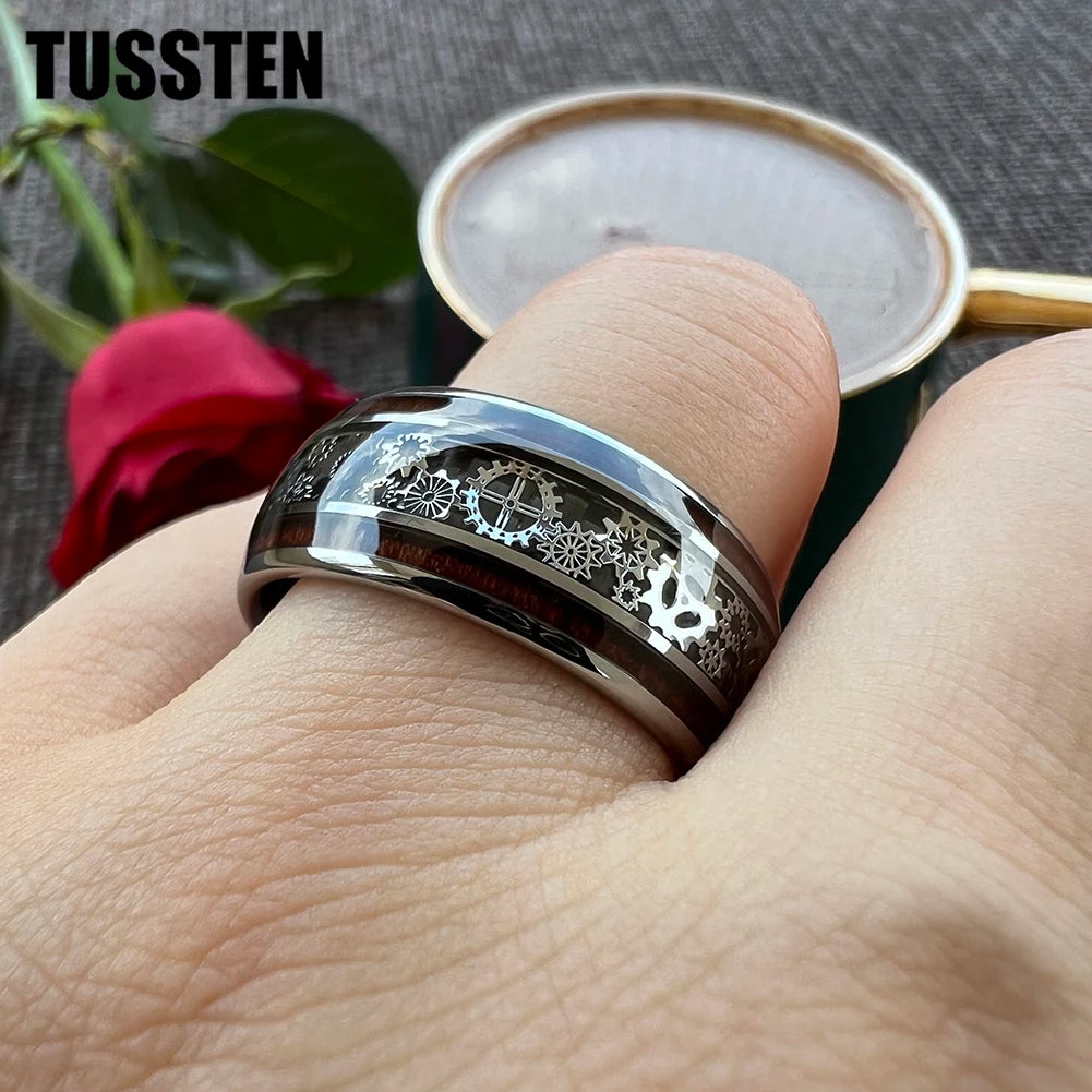 Cool Tungsten Wedding Band