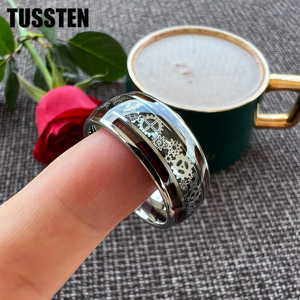 Cool Tungsten Wedding Band