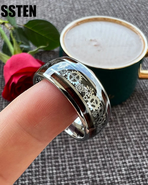 Cool Tungsten Wedding Band