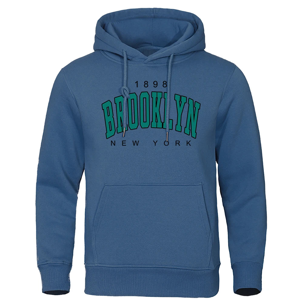 1898 Brooklyn New York Printed Men's Hoody