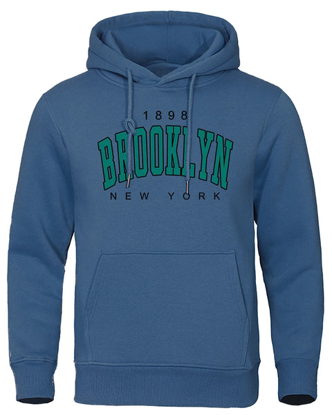 1898 Brooklyn New York Printed Men's Hoody