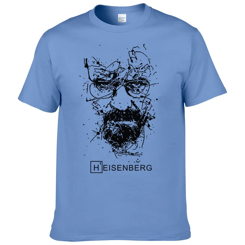 Breaking Bad T Shirts Men Heisenberg Graphic Tees