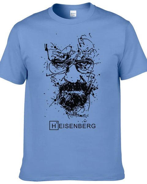 Breaking Bad T Shirts Men Heisenberg Graphic Tees