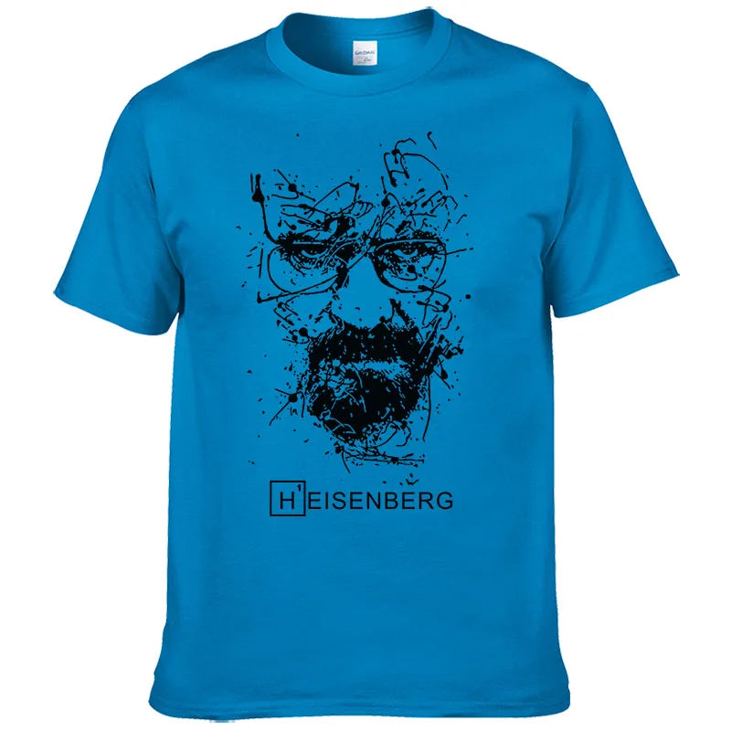 Breaking Bad T Shirts Men Heisenberg Graphic Tees