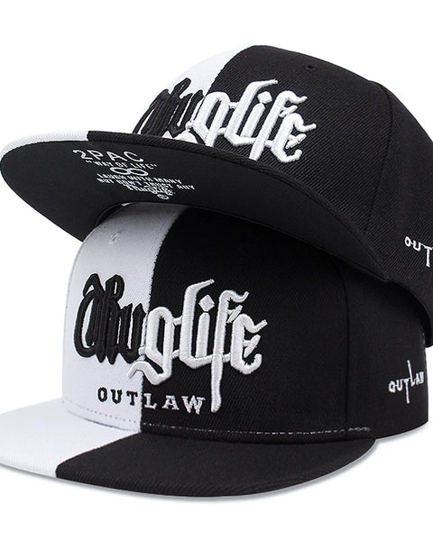 New Fashion Fastball CAP Thug life Embroidery Hip hop Baseball Cap Snapback Hat