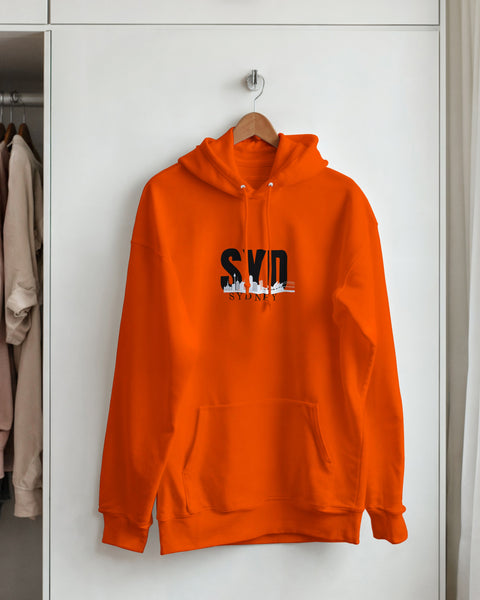SYD Sydney Skyline Hoodie – Minimal Streetwear for Urban Explorers