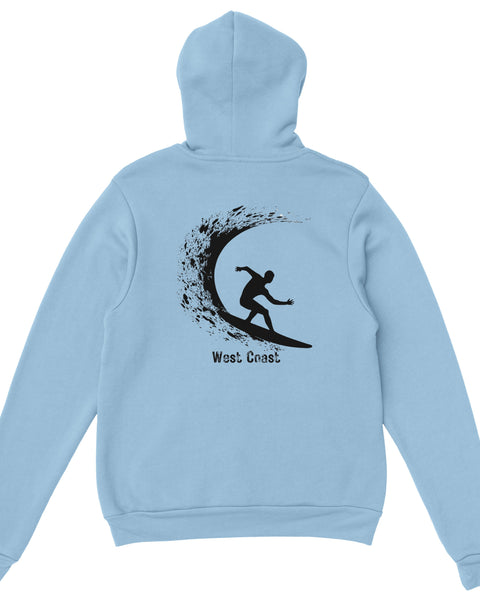 West Coast Surf Hoodie – Ride the Street Wave