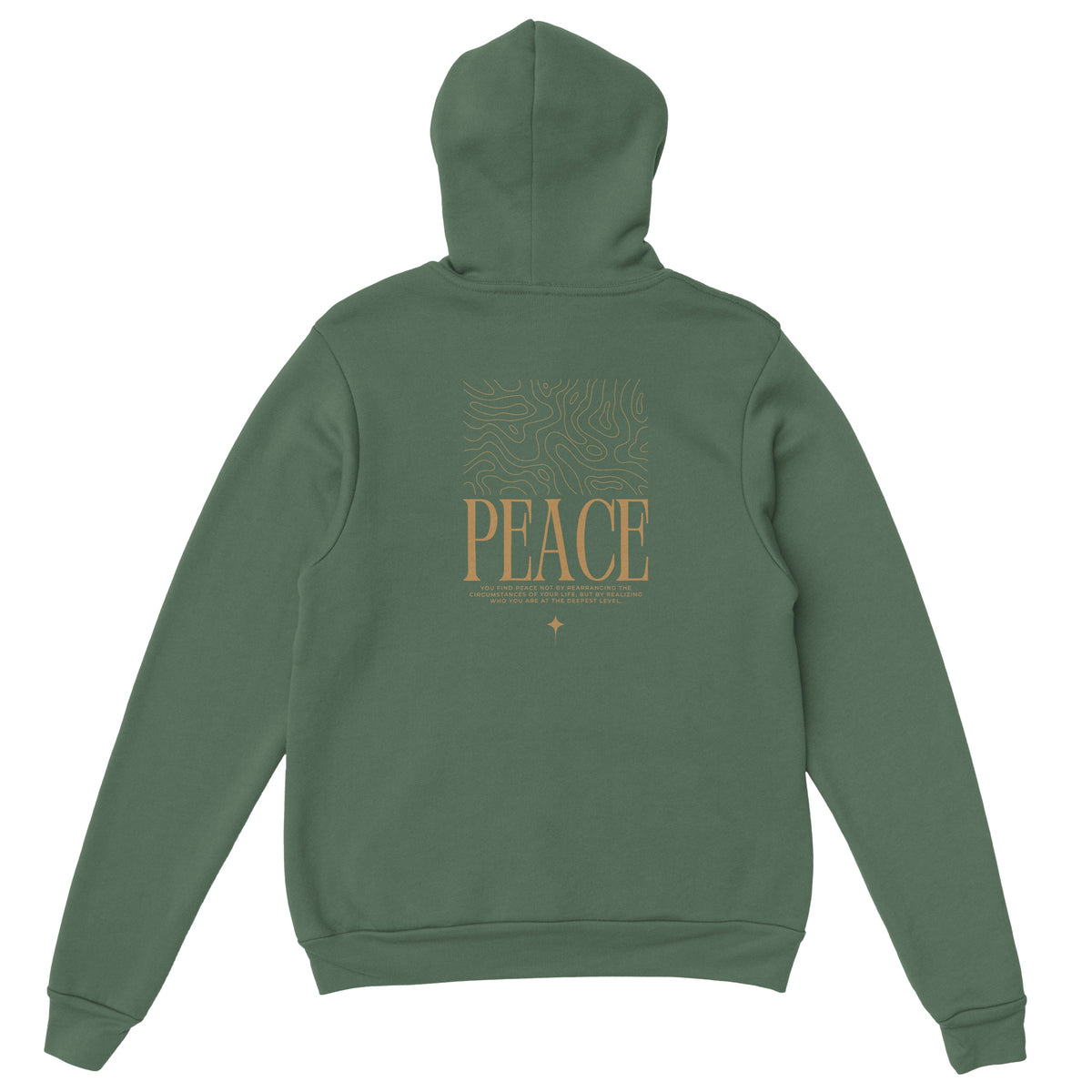 Minimalist Text Hoodie – PFACP Craig Tried Speech Oversized Comfort