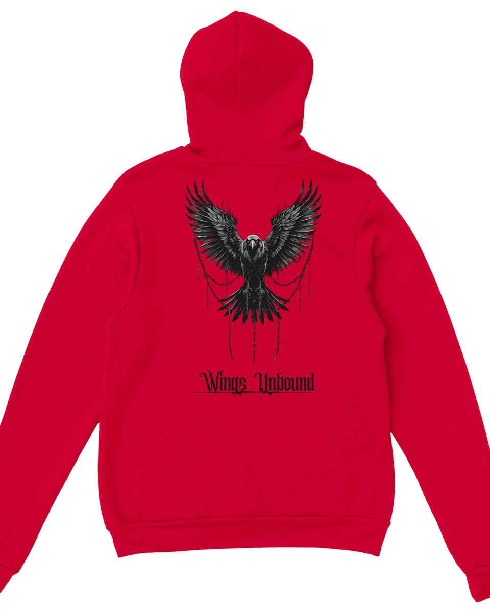 Gothic Hoodie with EXSOLITUS Text – Streetwear Aesthetic Unisex Pullover – Grunge Darkcore Sweatshirt