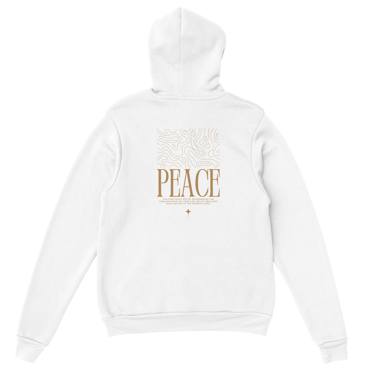 Minimalist Text Hoodie – PFACP Craig Tried Speech Oversized Comfort