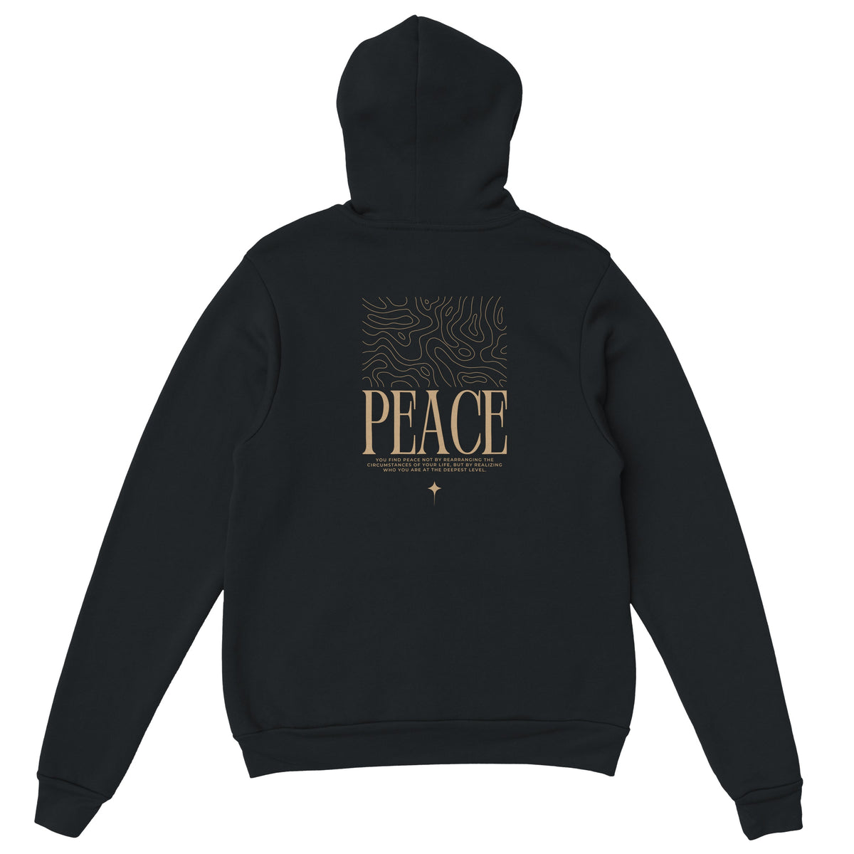 Minimalist Text Hoodie – PFACP Craig Tried Speech Oversized Comfort
