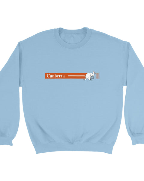 Canberra CBR – The Heart of the Nation Urban Graphic Sweatshirt