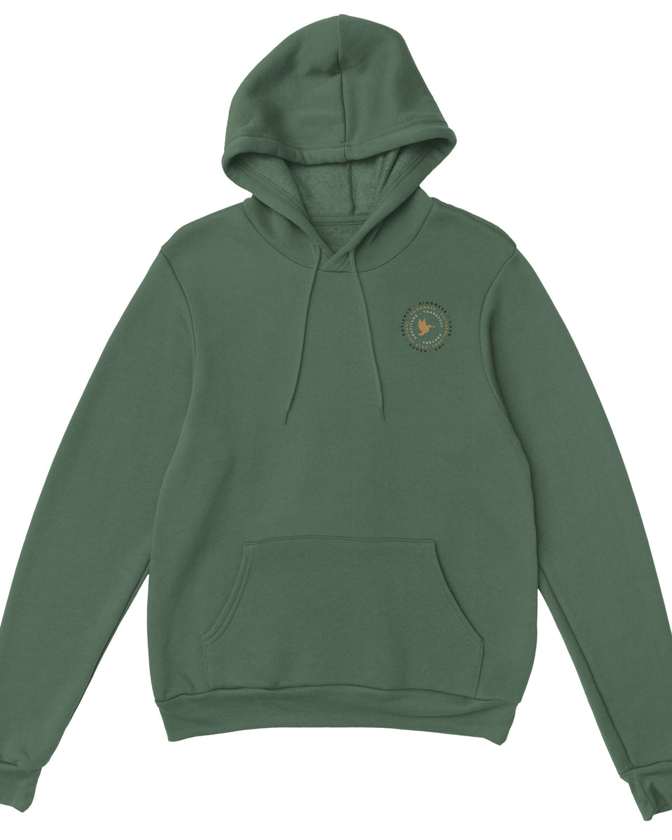 Minimalist Text Hoodie – PFACP Craig Tried Speech Oversized Comfort