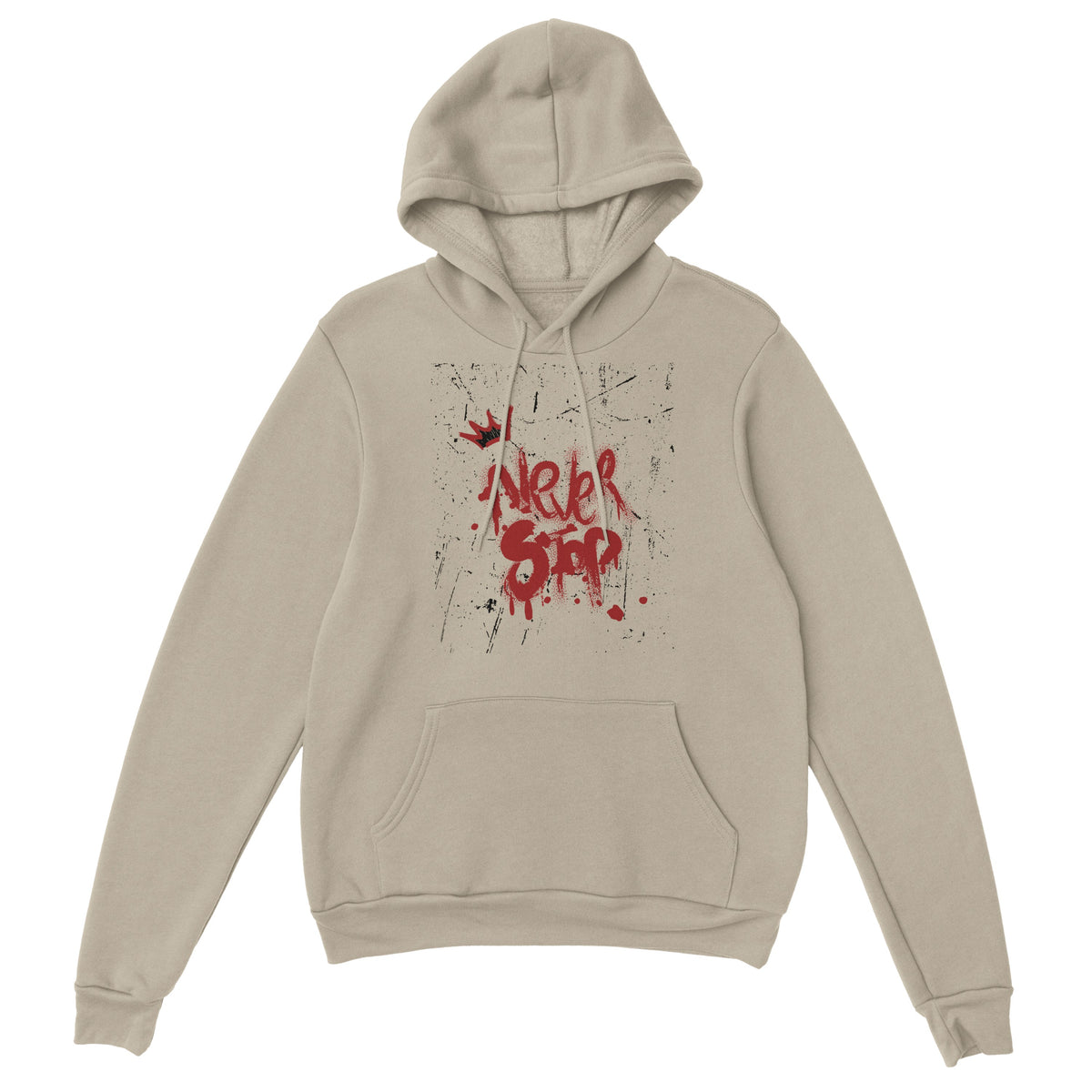Bold Motivational Pullover Hoodie
