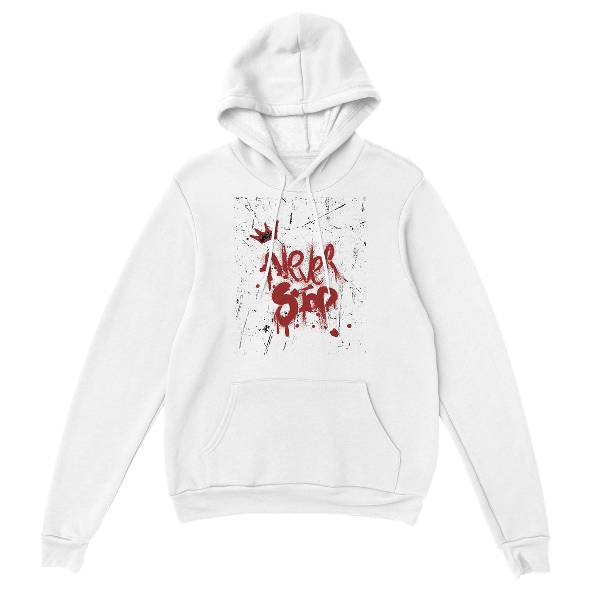 Bold Motivational Pullover Hoodie