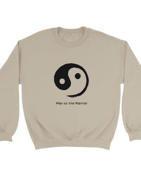 "Way of the Warrior" Yin Yang Sweatshirt – Zen Martial Arts Streetwear