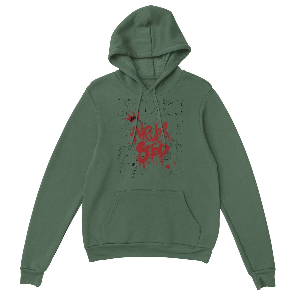 Bold Motivational Pullover Hoodie