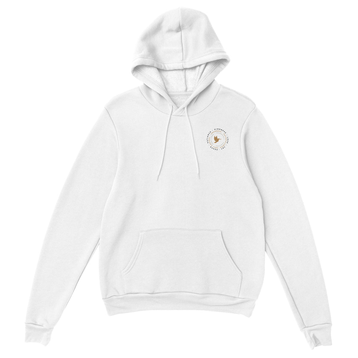Minimalist Text Hoodie – PFACP Craig Tried Speech Oversized Comfort
