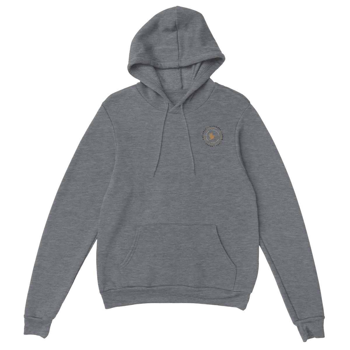 Minimalist Text Hoodie – PFACP Craig Tried Speech Oversized Comfort