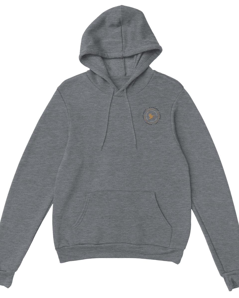 Minimalist Text Hoodie – PFACP Craig Tried Speech Oversized Comfort