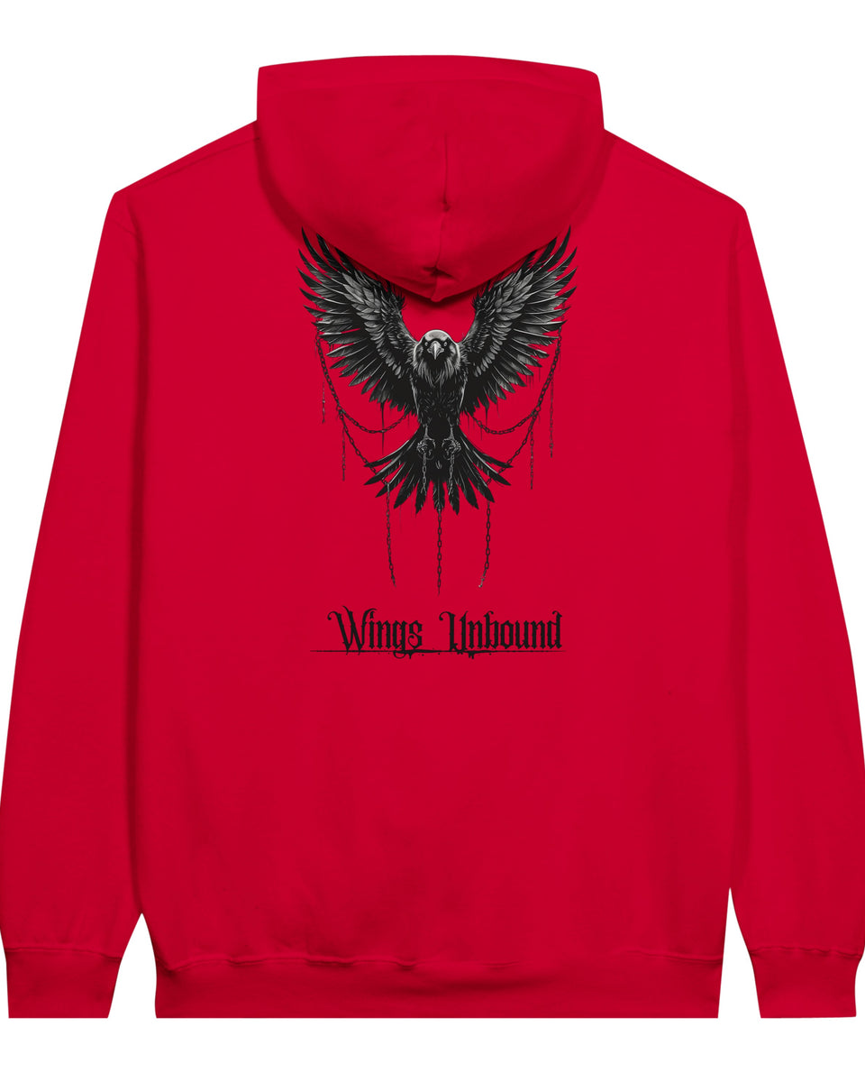 Gothic Hoodie with EXSOLITUS Text – Streetwear Aesthetic Unisex Pullover – Grunge Darkcore Sweatshirt