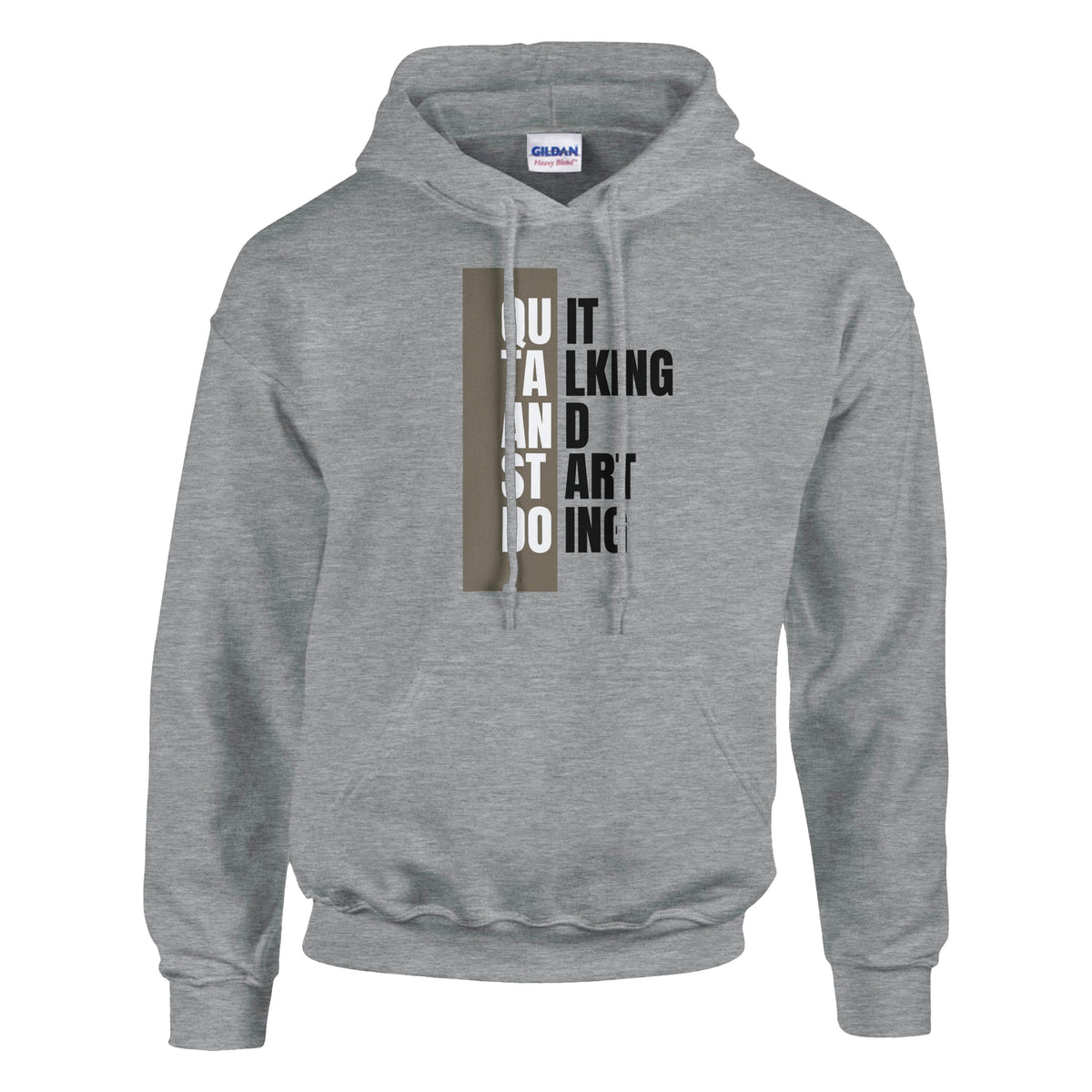 Minimalist Inspirational Hoodie – Don't Imagine Believe