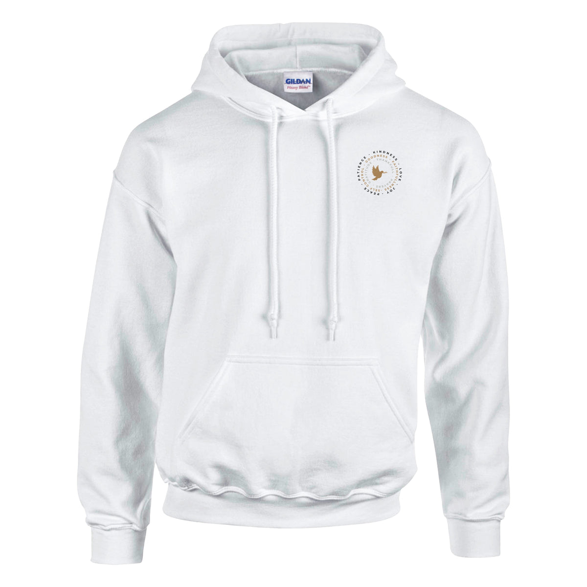 Minimalist Text Hoodie – PFACP Craig Tried Speech Oversized Comfort