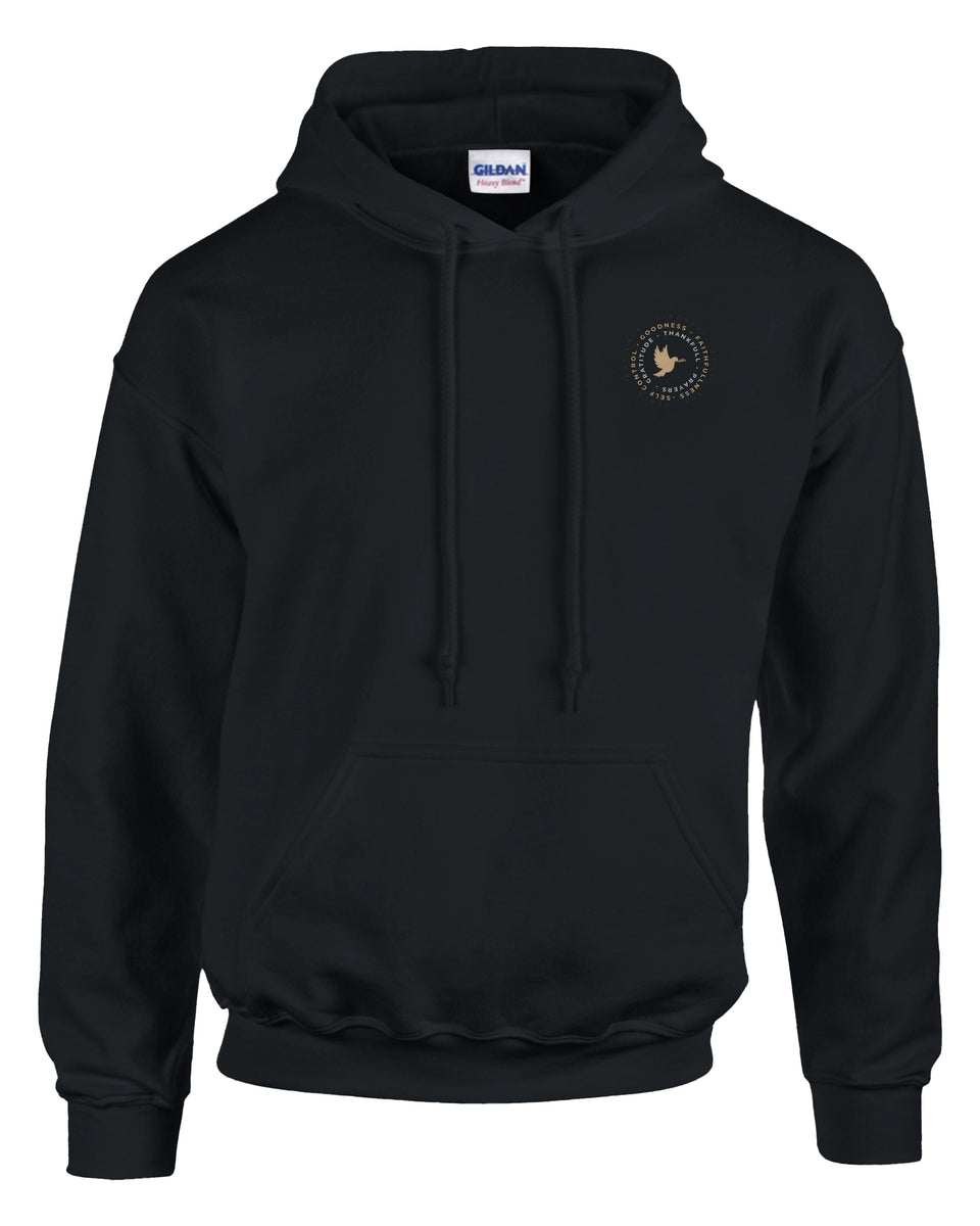 Minimalist Text Hoodie – PFACP Craig Tried Speech Oversized Comfort