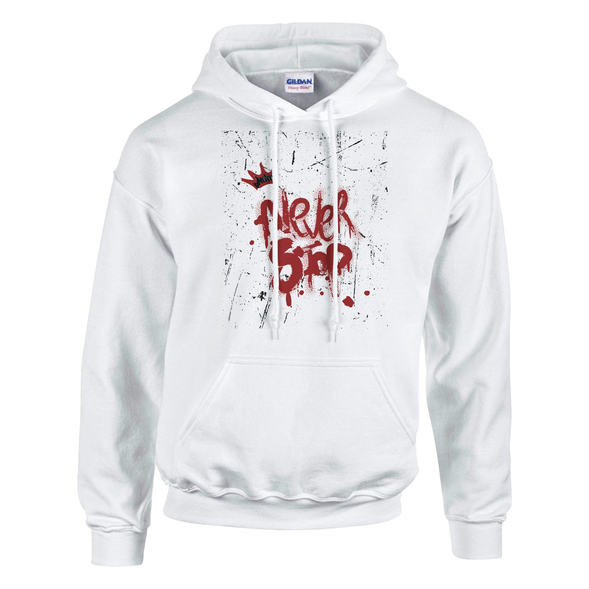 Bold Motivational Pullover Hoodie