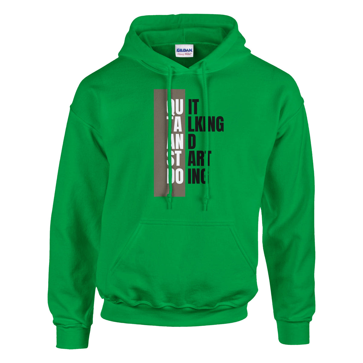 Minimalist Inspirational Hoodie – Don't Imagine Believe