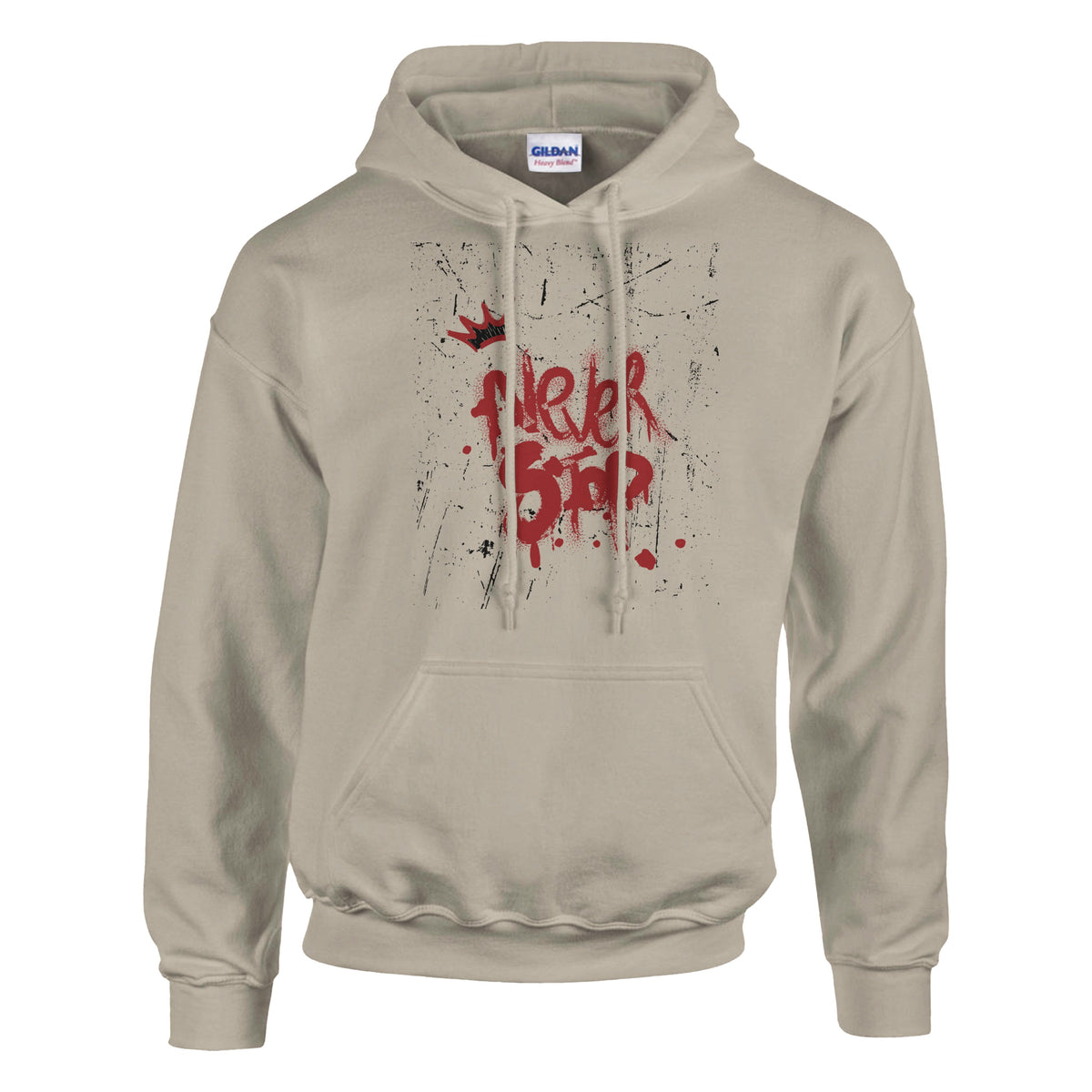 Bold Motivational Pullover Hoodie
