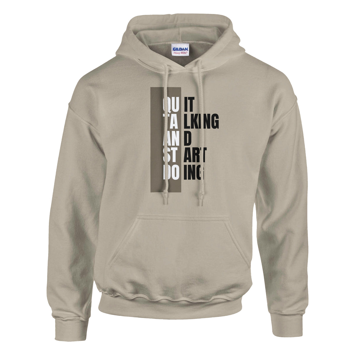 Minimalist Inspirational Hoodie – Don't Imagine Believe
