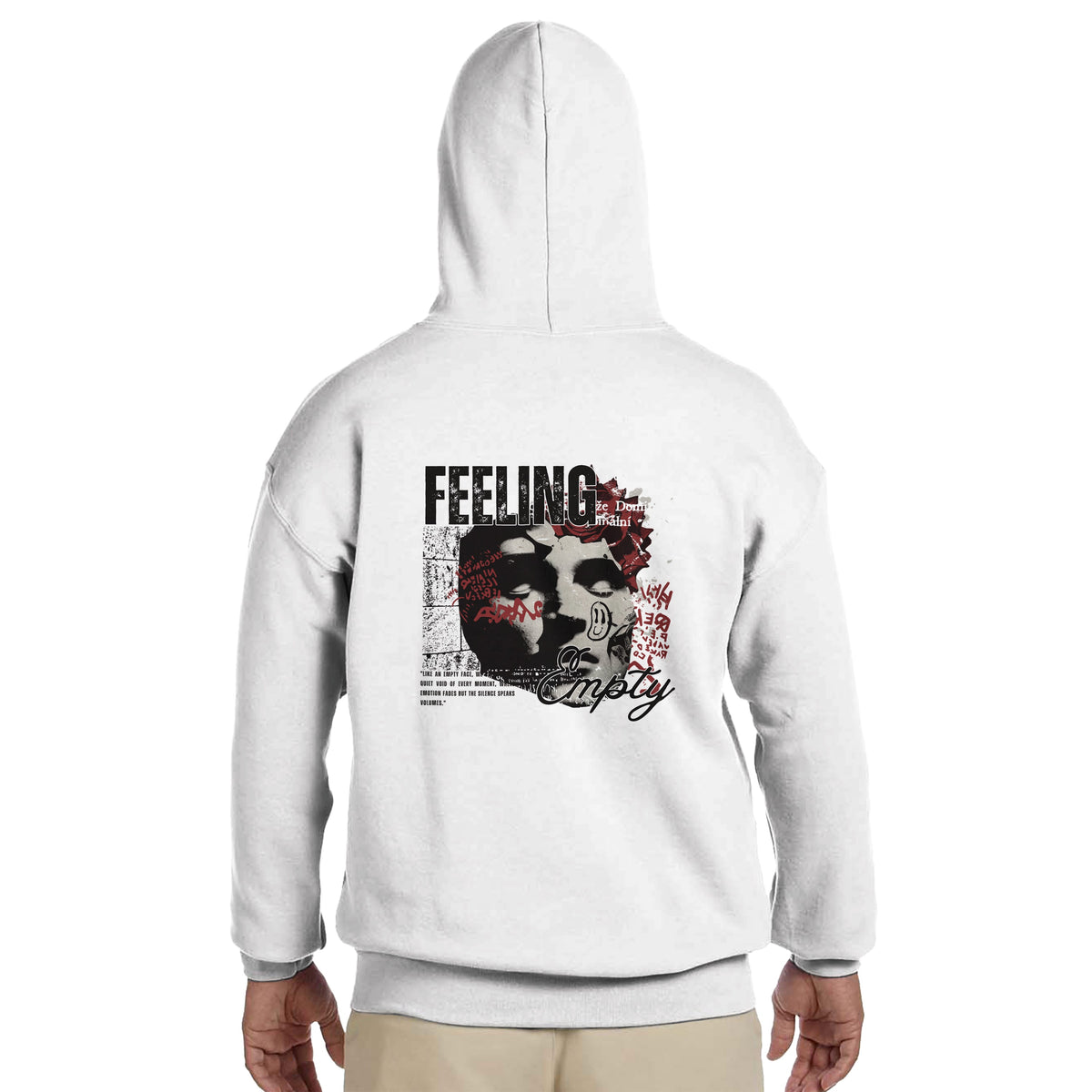Bold Motivational Pullover Hoodie